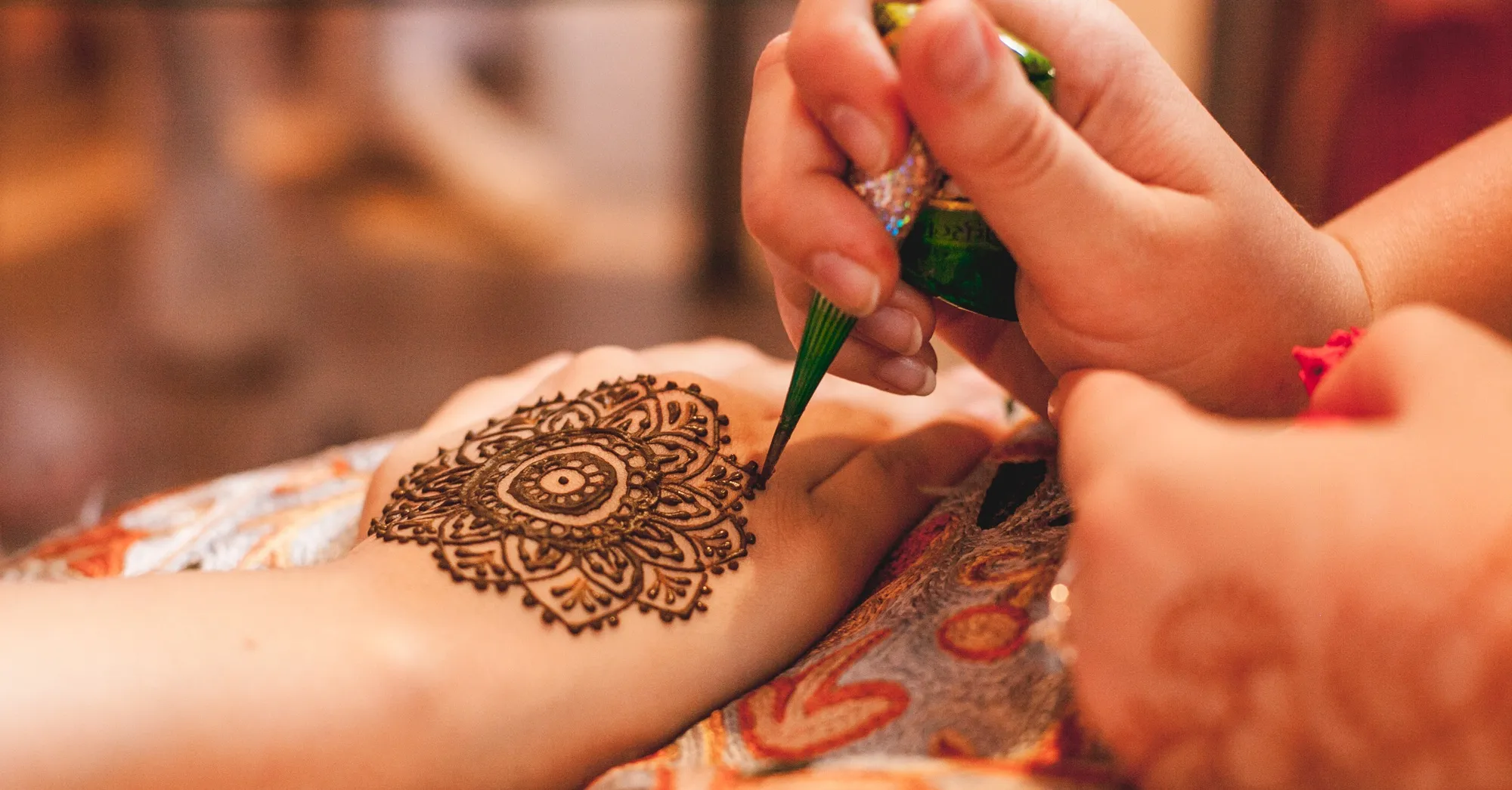 Intricate Mehendi Design